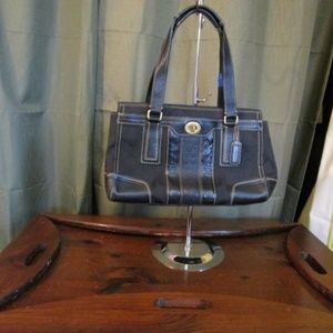 Coach Hampton Handbag Black